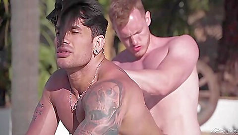 Sexy young blonde in whippedass video