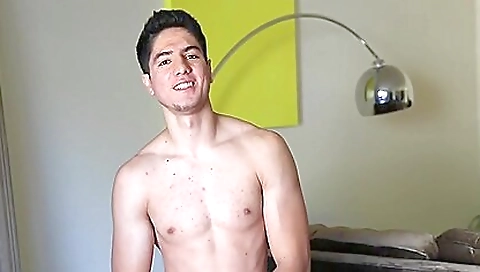 Sexy fuck with a dildo